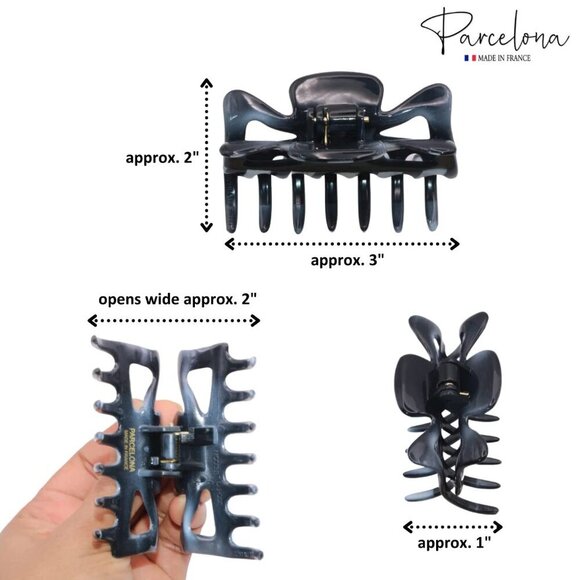 French Celluloid Hair Claw 3\